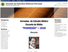 Tablet Screenshot of edebparresia.org